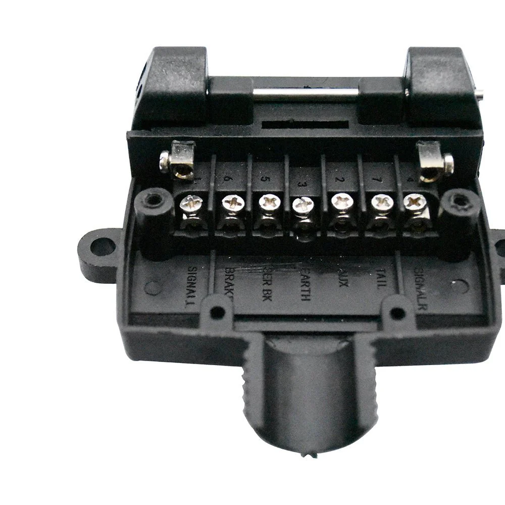 12-Pin Flat Trailer Socket Tornado Springs, Cable Gland & Normally-Open Reed Switch - Image 5
