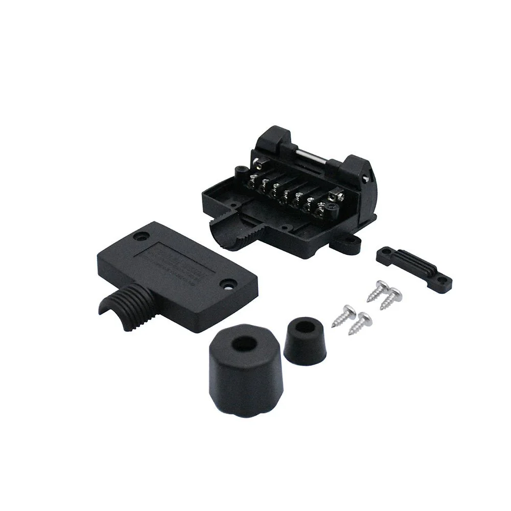 12-Pin Flat Trailer Socket Tornado Springs, Cable Gland & Normally-Open Reed Switch - Image 7