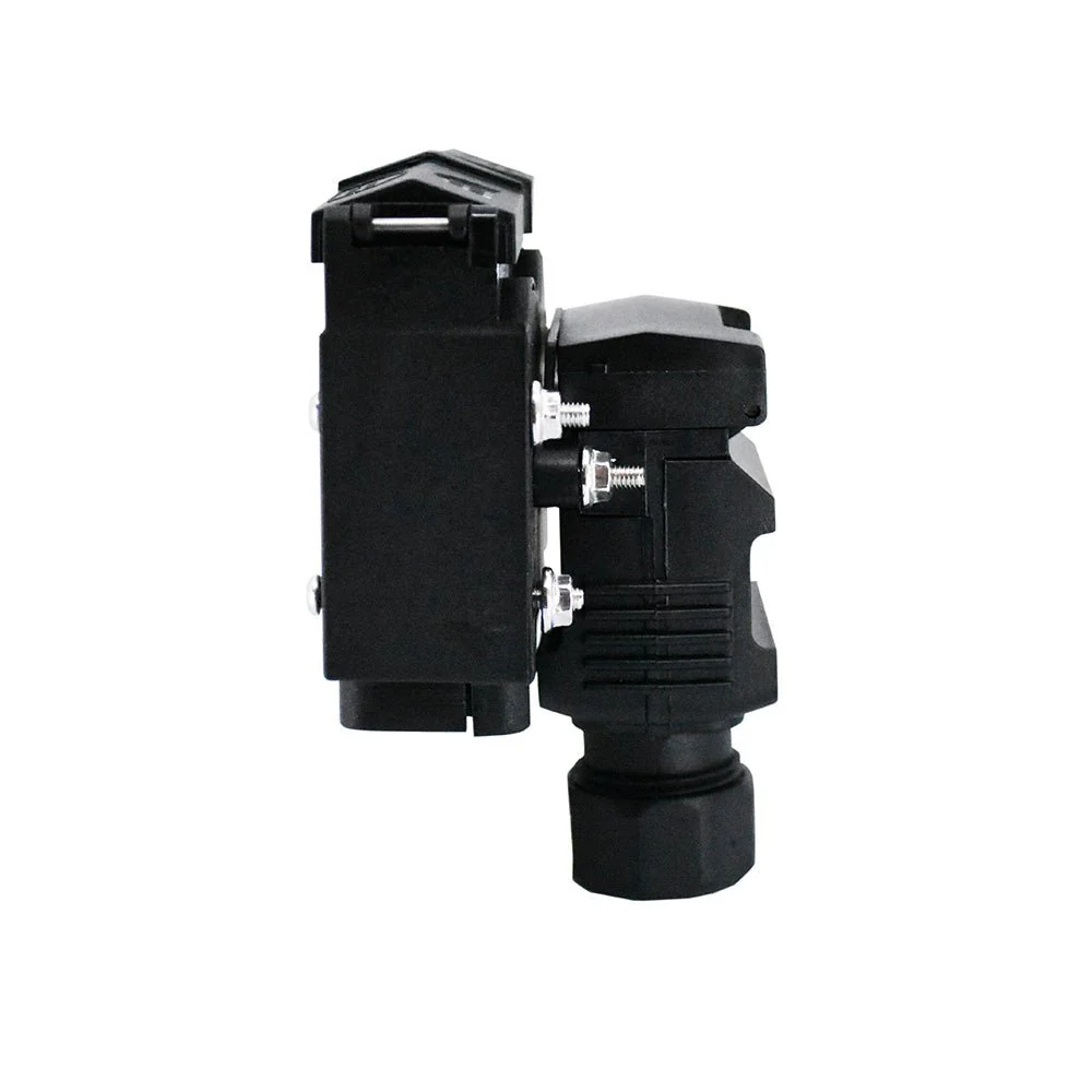 50A Anderson Style Dual Connector Cover with Mounted 12-Pin Flat Socket + Quick Screw LED Connectors - Image 5