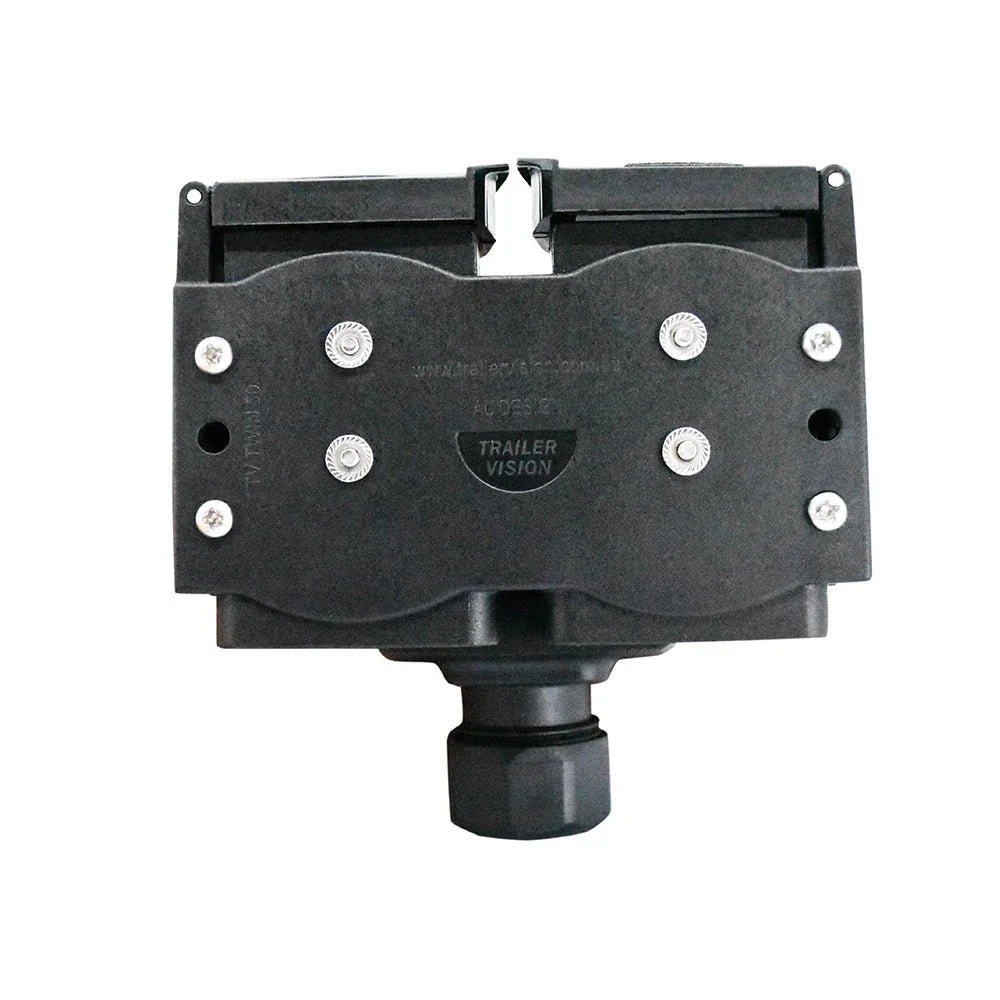 50A Anderson Style Dual Connector Cover with Mounted 12-Pin Flat Socket + Quick Screw LED Connectors - Image 7