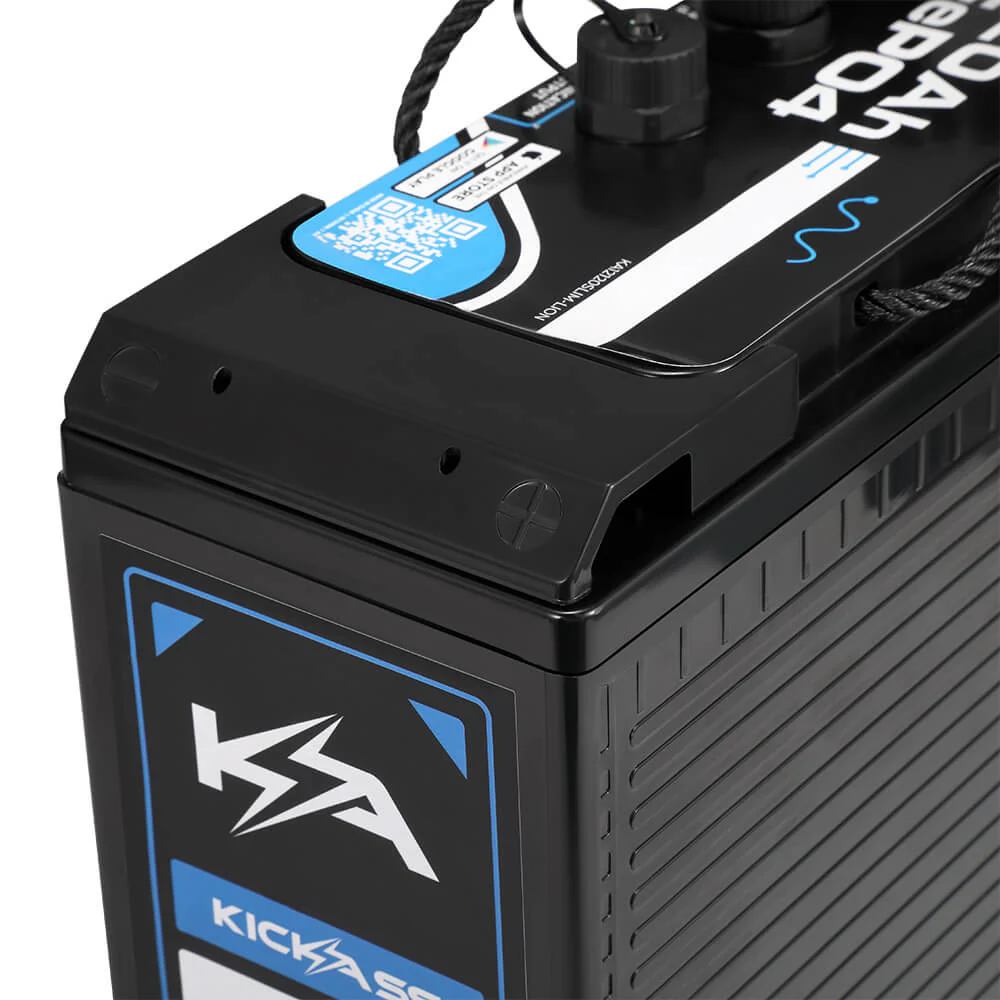 KickAss Smart 12V 120Ah Lithium Slimline Deep Cycle Battery LifePO4 - Image 4