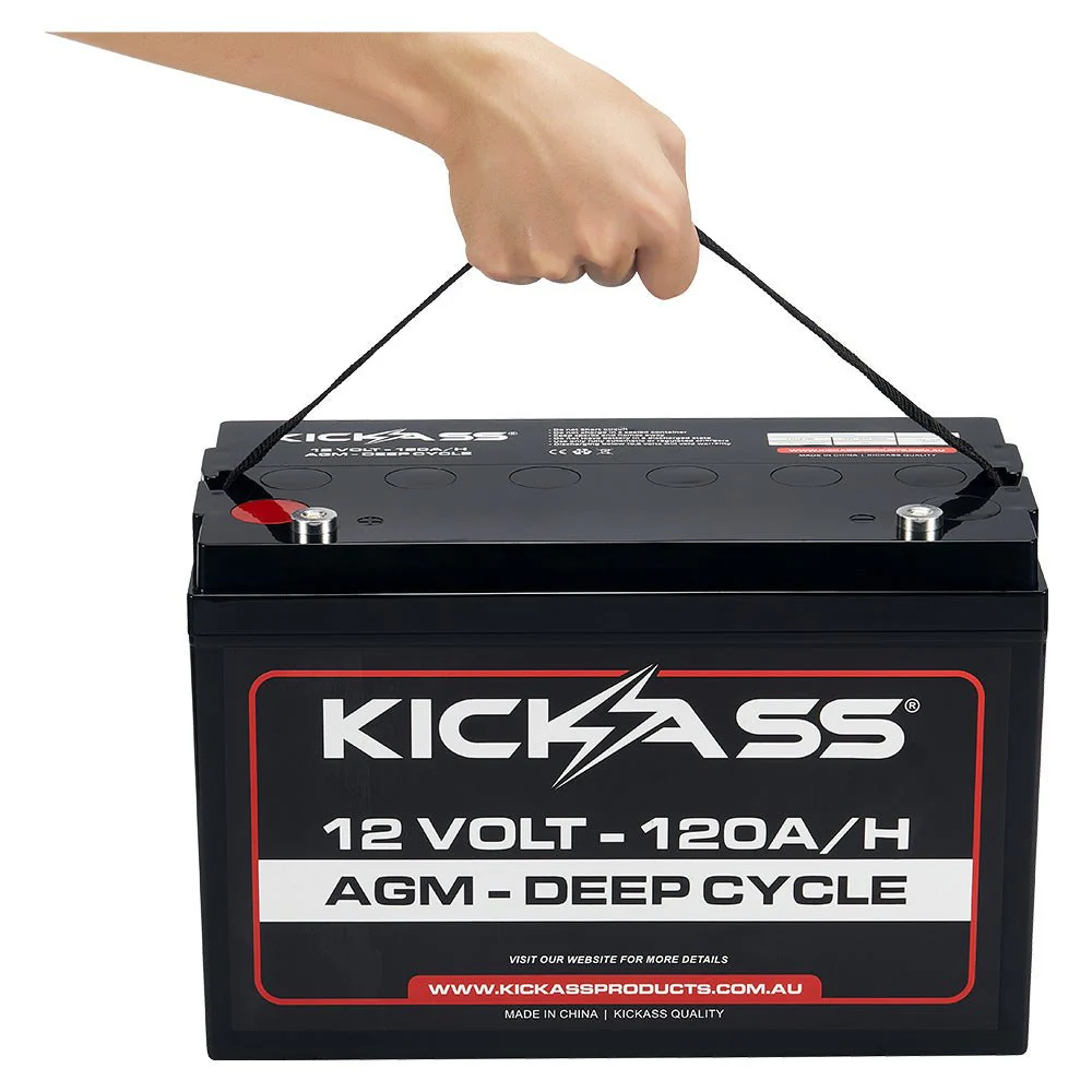 KickAss 12V 120Ah AGM Deep Cycle Battery - Image 7