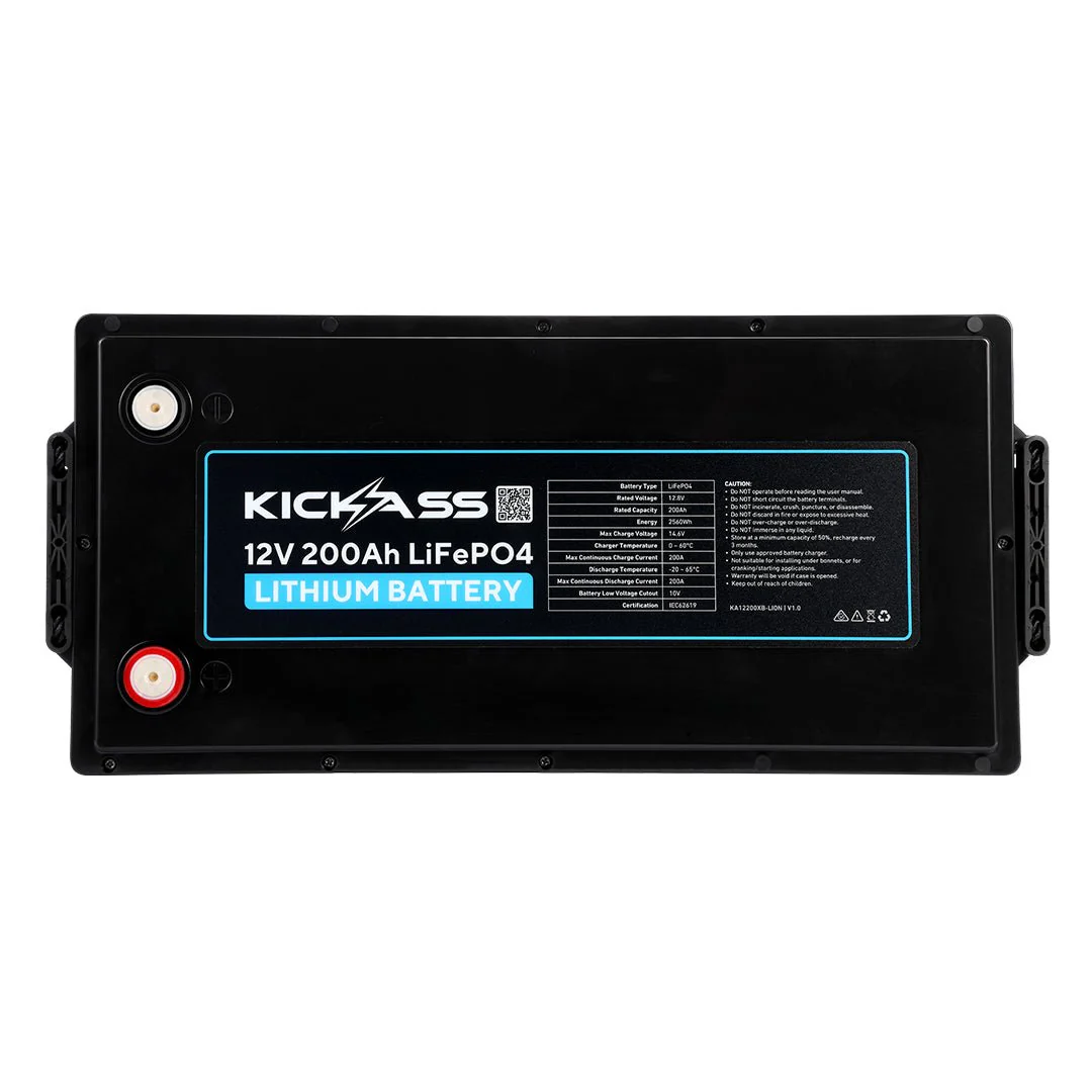 KickAss 12V 200Ah Lithium Deep Cycle Battery LiFePO4 - Image 5