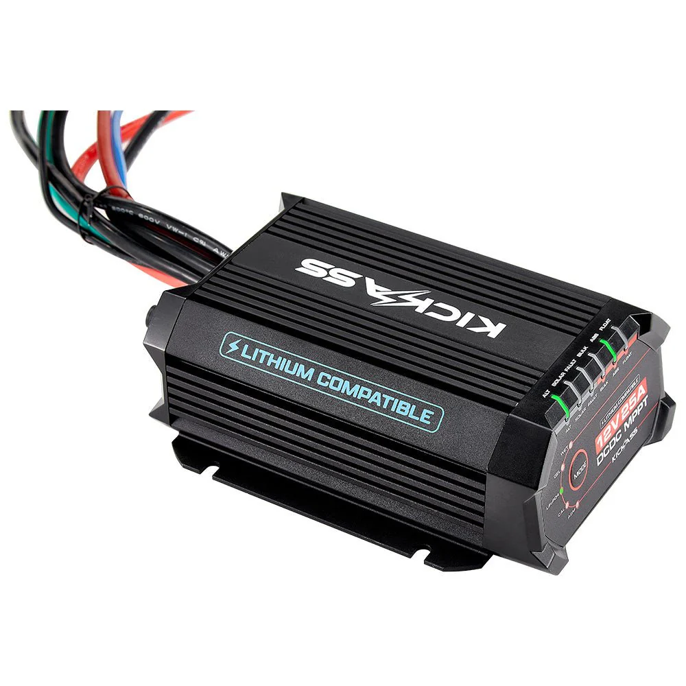 KickAss Smart 12V/24V 25A DCDC Charger With Solar MPPT + Integrated Bluetooth + Pre-Wired Anderson - Image 7