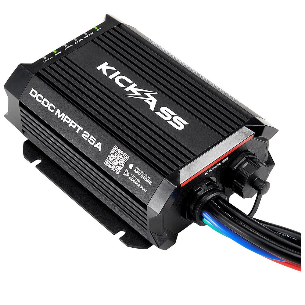 KickAss Smart 12V/24V 25A DCDC Charger With Solar MPPT + Integrated Bluetooth + Pre-Wired Anderson - Image 9