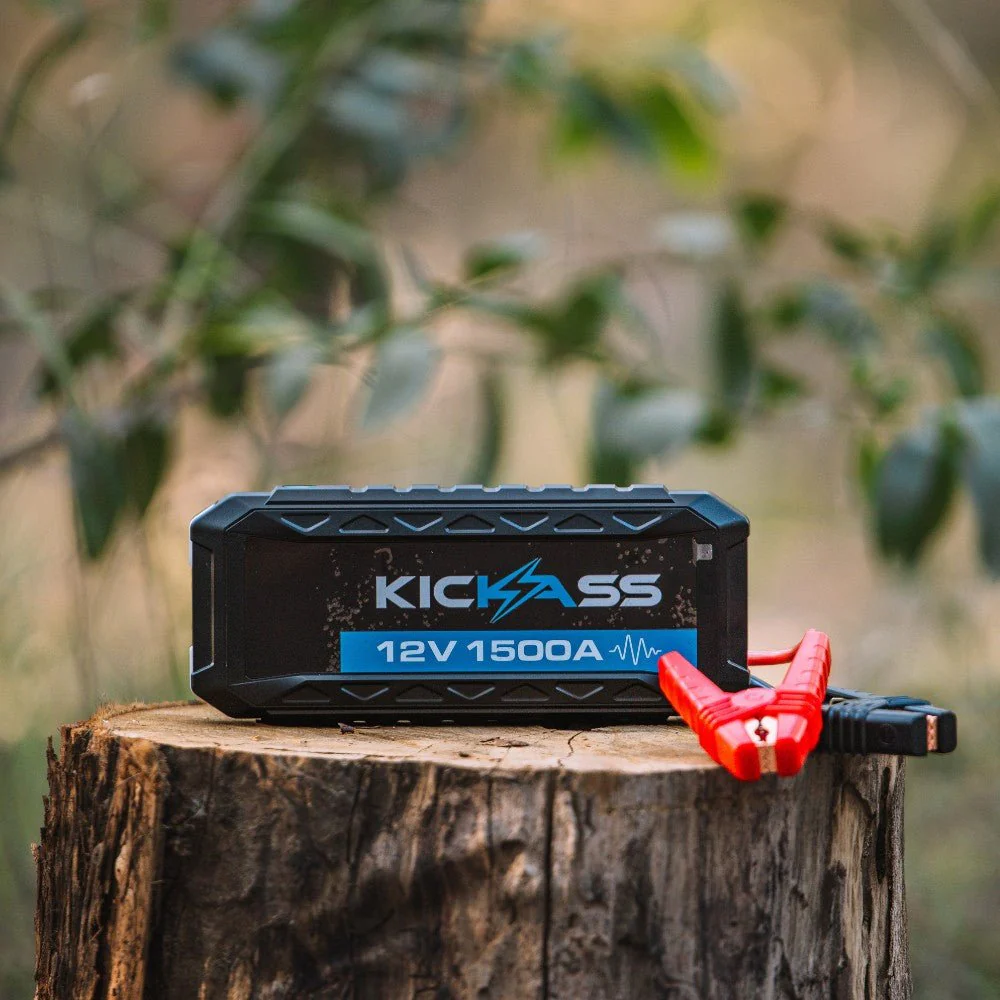 KickAss 12V, 1500A Portable Car Jump Starter with Power Bank - 3000A Peak - Image 3