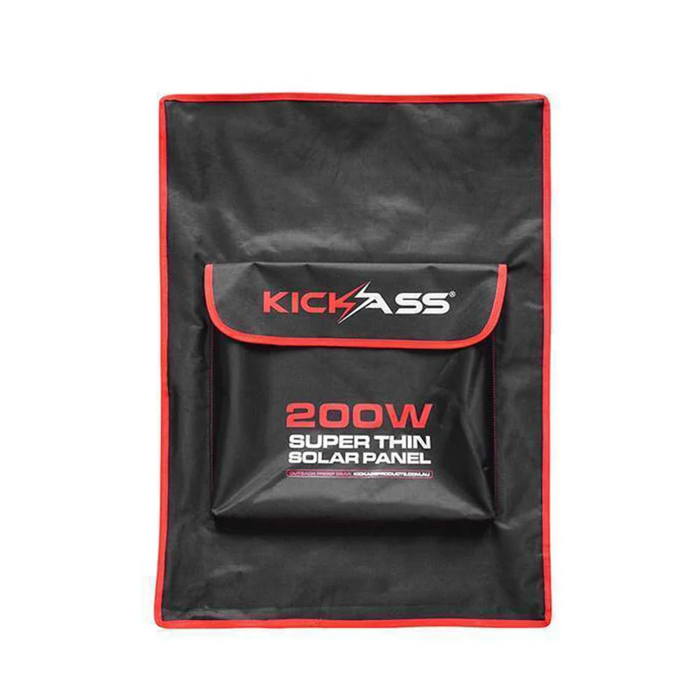 KickAss 12V 200W Super Thin Folding Portable Solar Panel with PWM Controller - Image 10