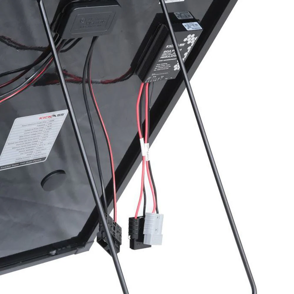 KickAss 12V 200W Super Thin Folding Portable Solar Panel with PWM Controller - Image 14