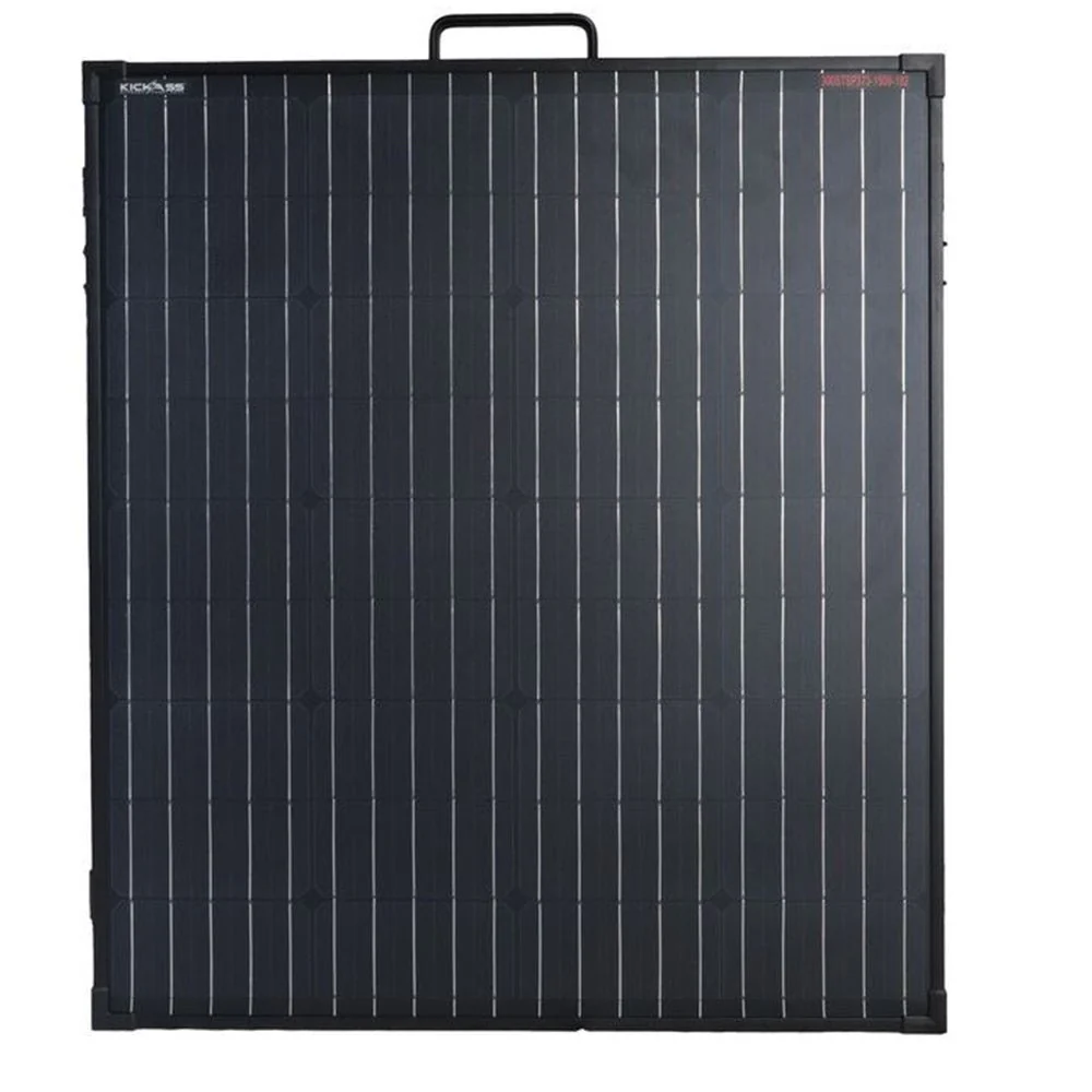 KickAss 12V 200W Super Thin Folding Portable Solar Panel with PWM Controller - Image 6