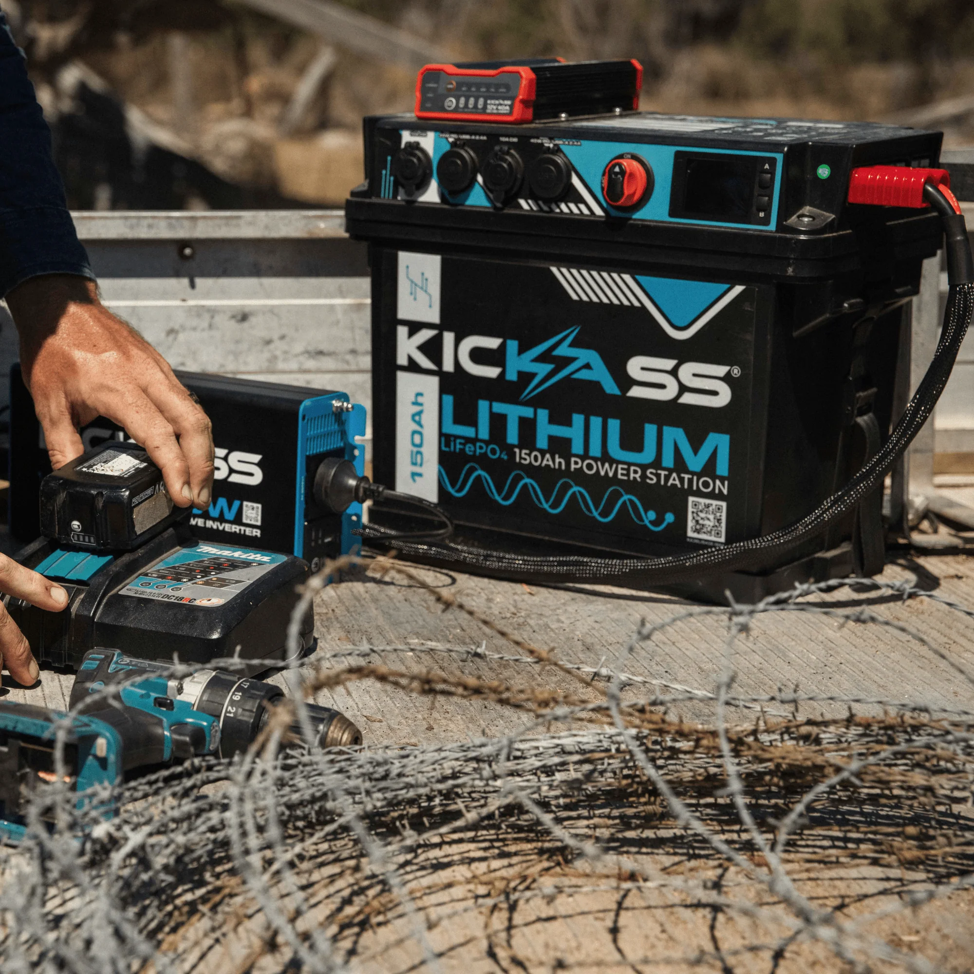 KickAss 150Ah Lithium Power Station with 40A DCDC Charger - Image 4