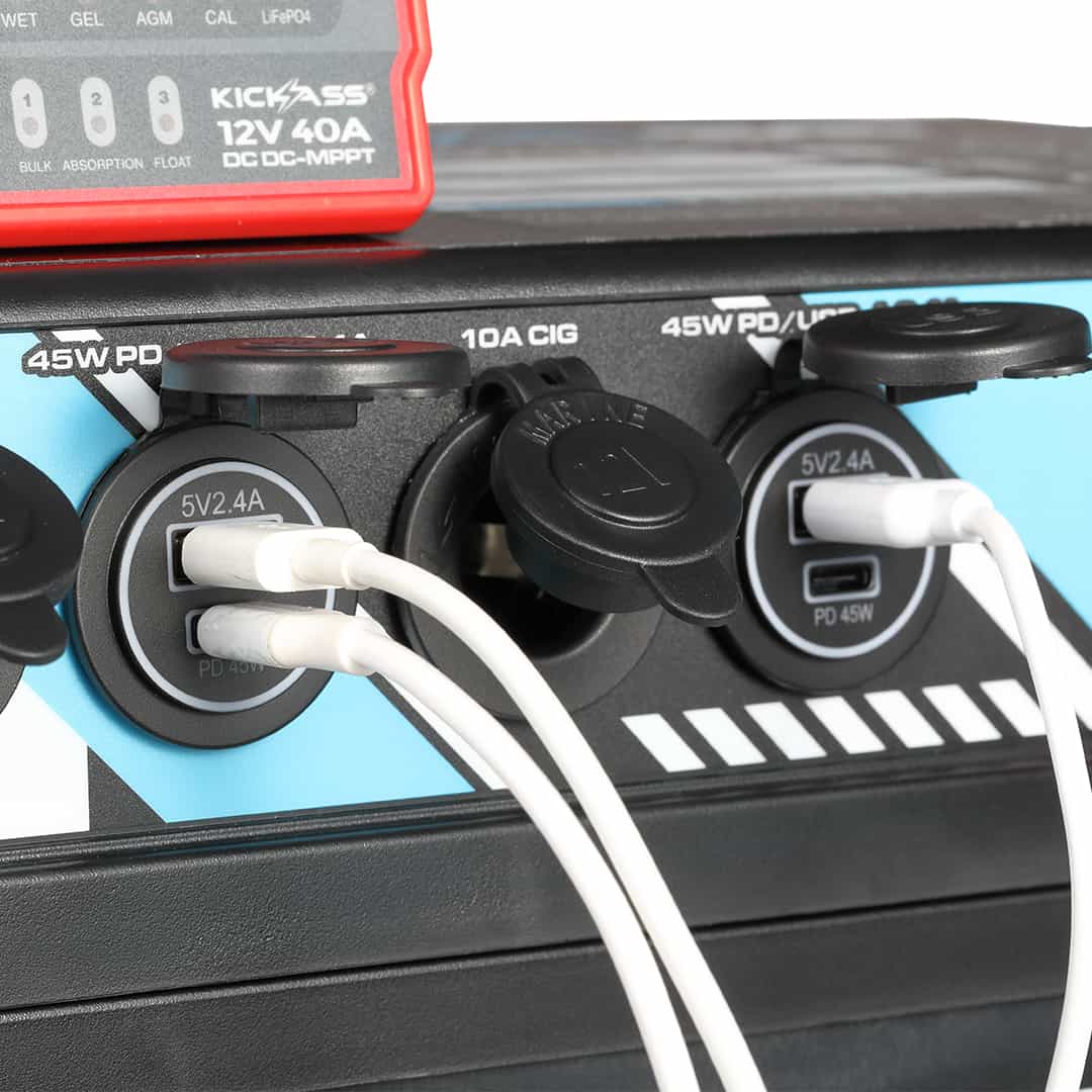 KickAss 150Ah Lithium Power Station with 40A DCDC Charger - Image 7