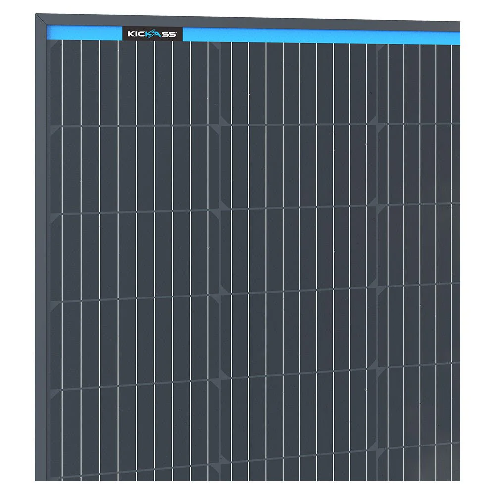 KickAss 12V 170W Fixed Solar Panel, Glass Roof Top - Image 5