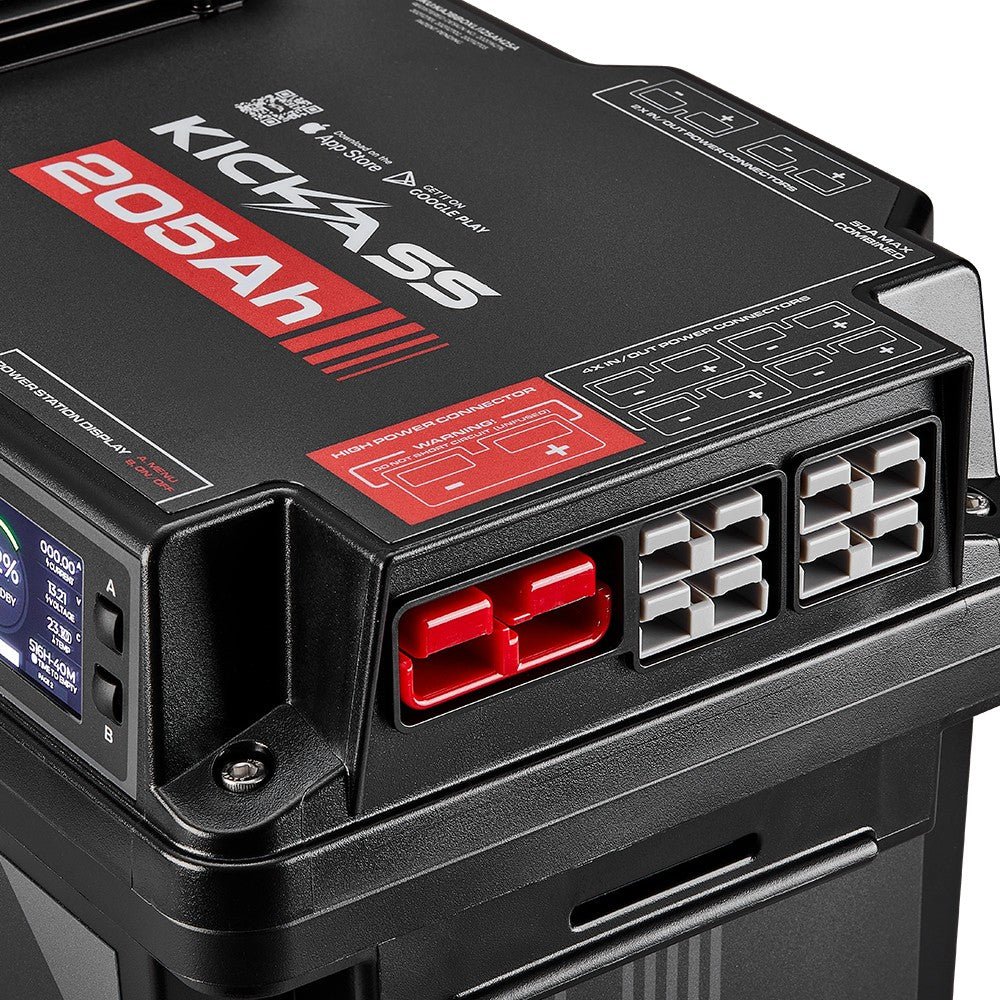 KickAss Smart 205Ah Lithium Battery Box Power Station with 40A DCDC Charger + Integrated Bluetooth - Image 6