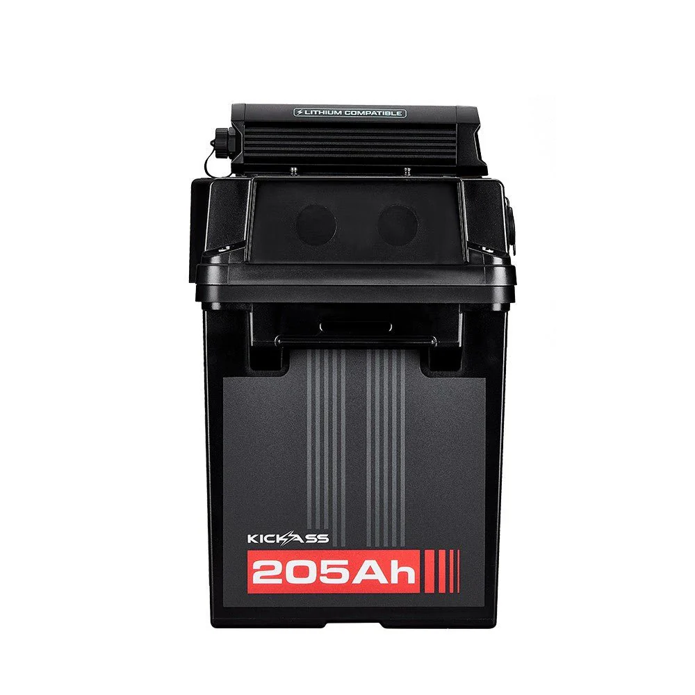 KickAss Smart 205Ah Lithium Battery Box Power Station with 40A DCDC Charger + Integrated Bluetooth - Image 7