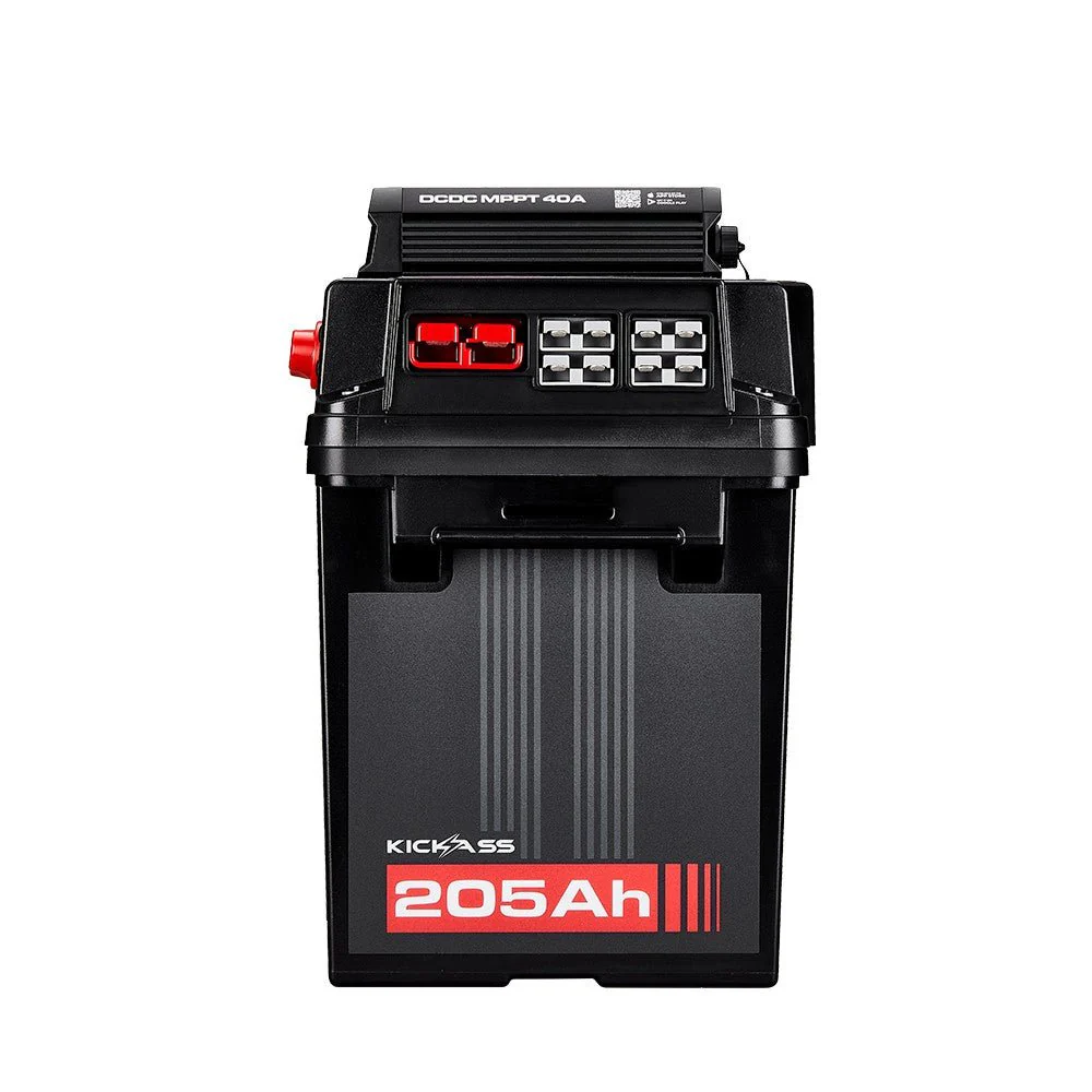 KickAss Smart 205Ah Lithium Battery Box Power Station with 40A DCDC Charger + Integrated Bluetooth - Image 8