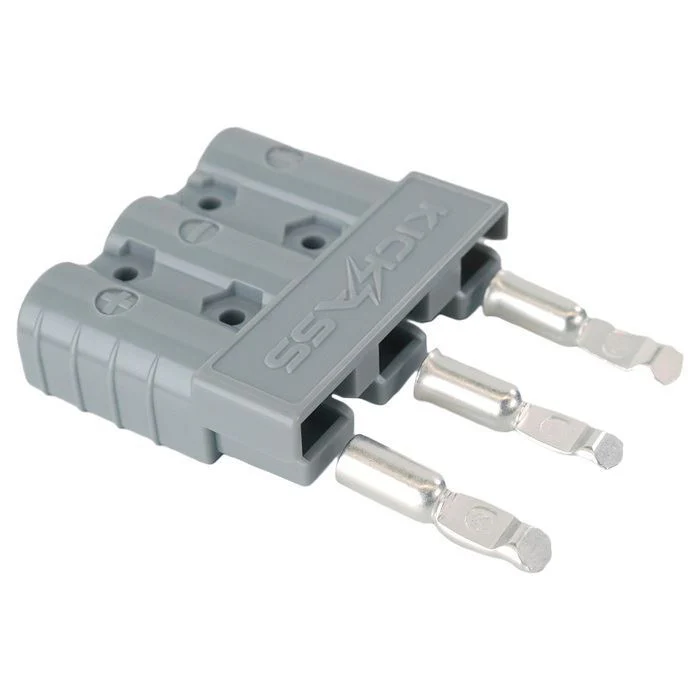 KickAss 3 Pin 50A Grey Anderson Style Connector - Image 4