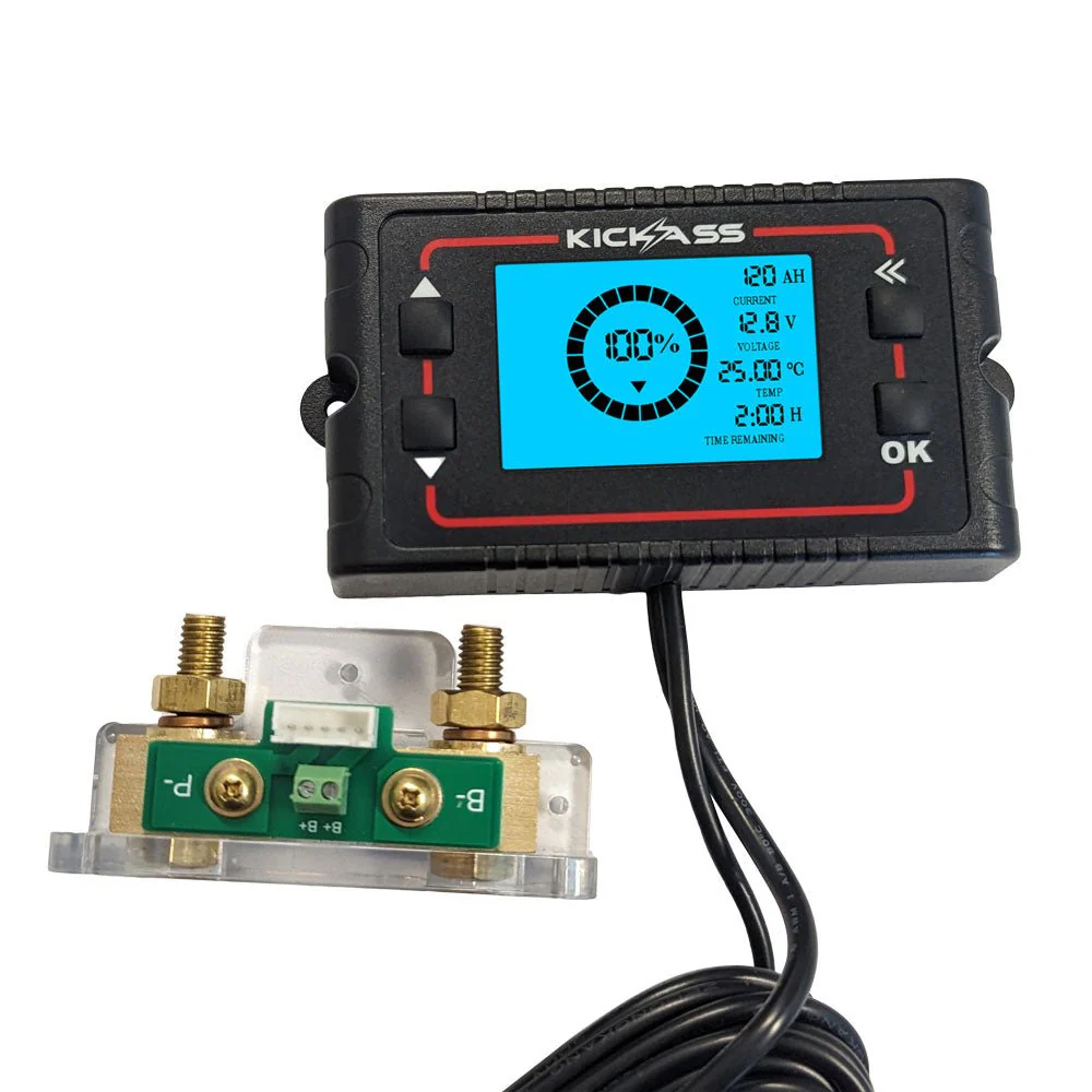 KickAss 500A Battery Monitoring Shunt with Remote Display - Image 4