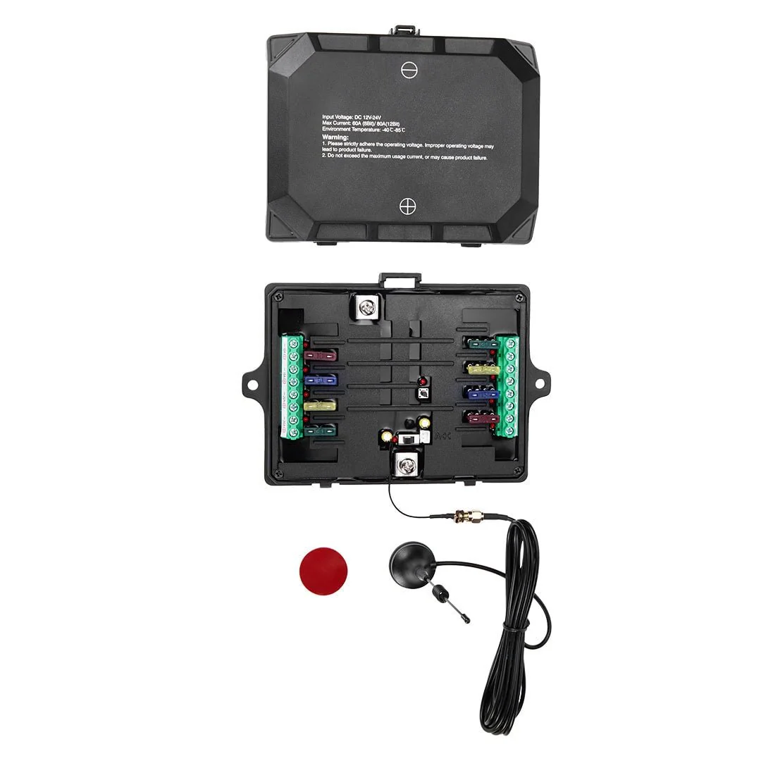 KickAss 12/24V 8 Gang Wireless Switch Panel with Magnetic Charging Cradle - Image 13