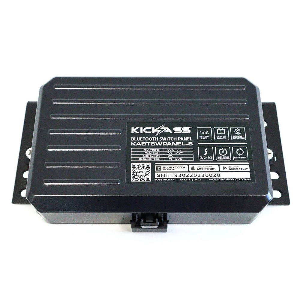 KickAss Bluetooth Control 8 Gang Switch Panel - Image 3