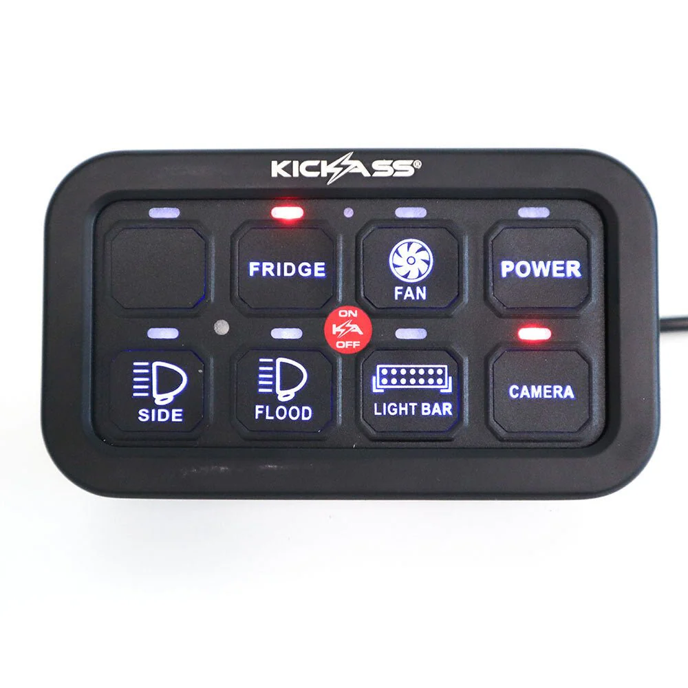 KickAss Bluetooth Control 8 Gang Switch Panel - Image 8