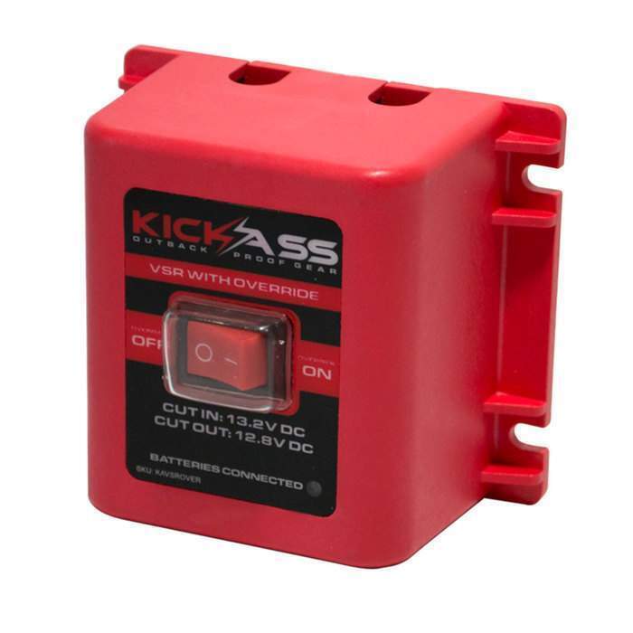 KickAss Dual Battery Wiring Kit with 12V 140Amp Dual Sensing VSR - Image 5