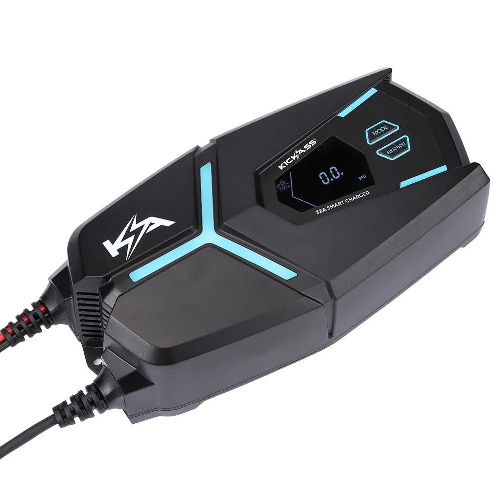 KickAss Flexicharge 12V 32A ACDC Smart Battery Charger For Lead Acid, AGM & Lithium Batteries - Image 3