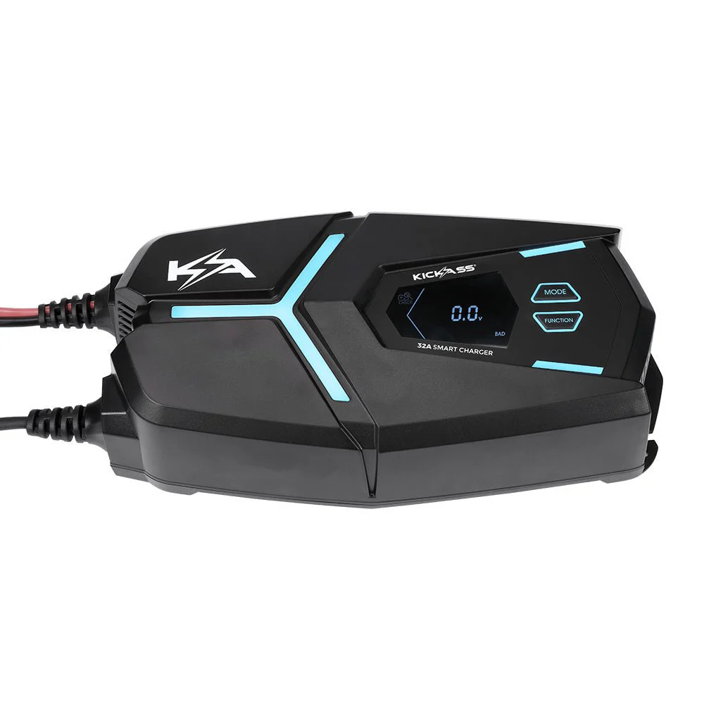 KickAss Flexicharge 12V 32A ACDC Smart Battery Charger For Lead Acid, AGM & Lithium Batteries - Image 6