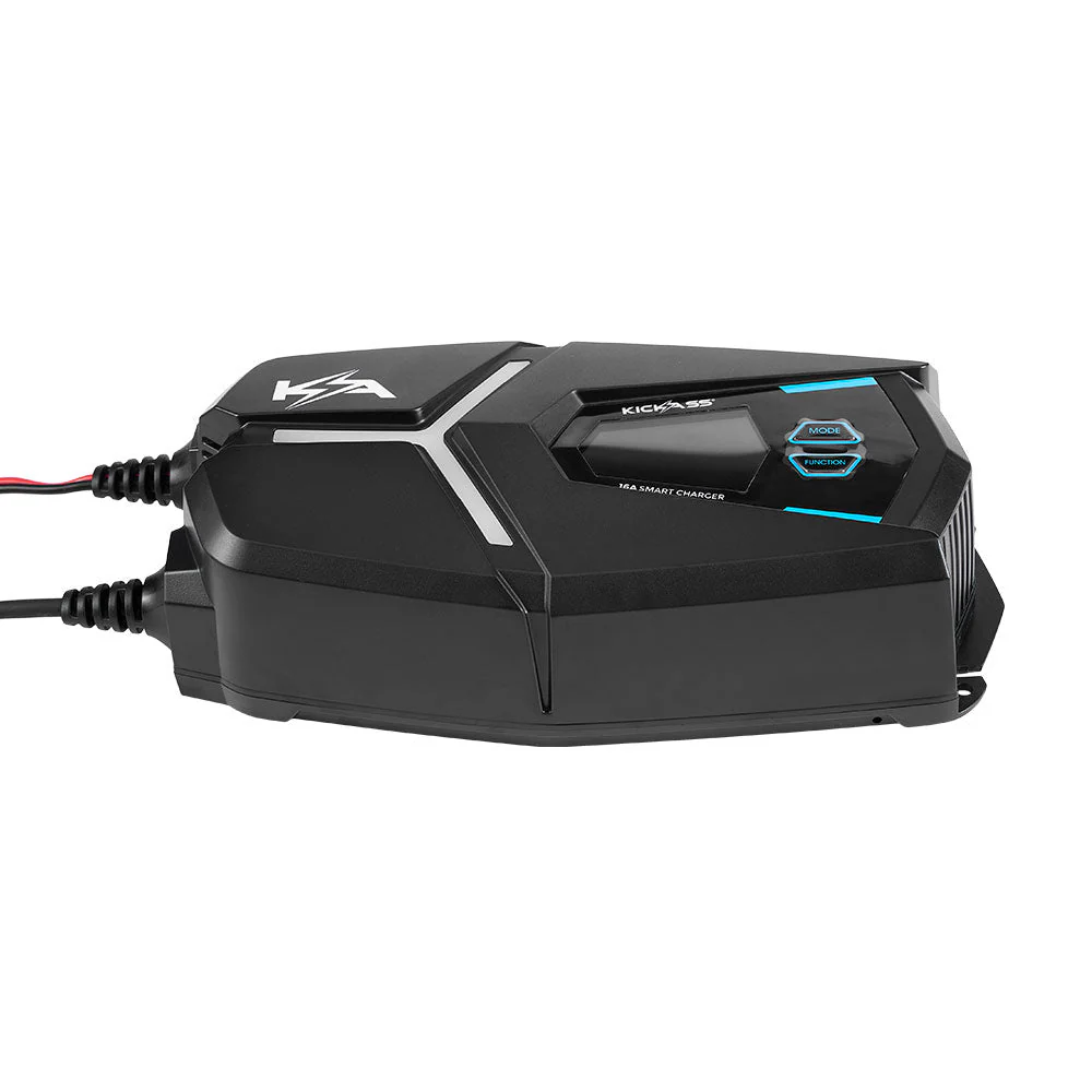 KickAss Flexicharge 12V 16A ACDC Smart Battery Charger For Lead Acid, AGM & Lithium Batteries - Image 3