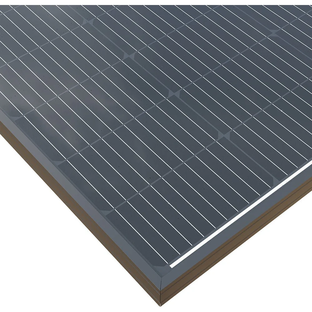 KickAss 12V 250W Fixed Solar Panel, Glass Roof Top - Image 3