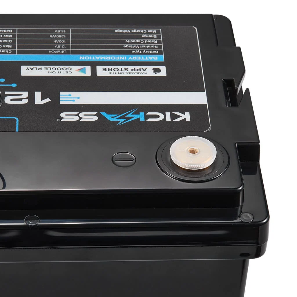 KickAss Smart 12V 100Ah Lithium Deep Cycle Battery LiFePO4 - Image 7