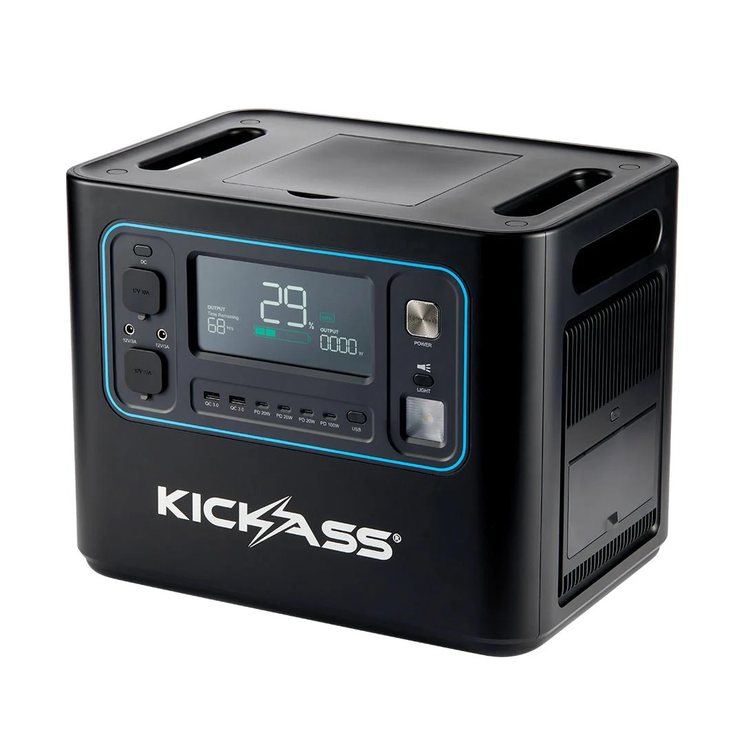 KickAss KickCharge 2400 Lithium Power Station - 2400W, 160Ah @ 12.8V - Image 6