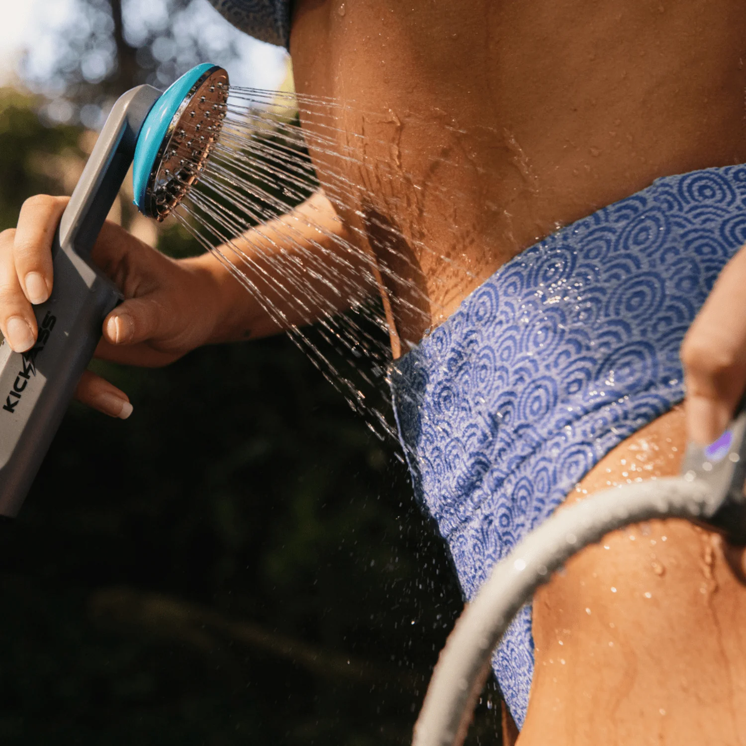 KickAss Portable Camping Shower with Lithium Battery - Image 4