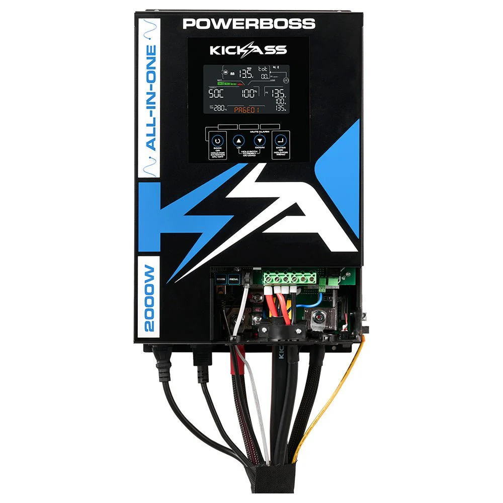 KickAss PowerBoss 2000W All-in-One Power System with Bluetooth and Plug & Play Kit - Image 10