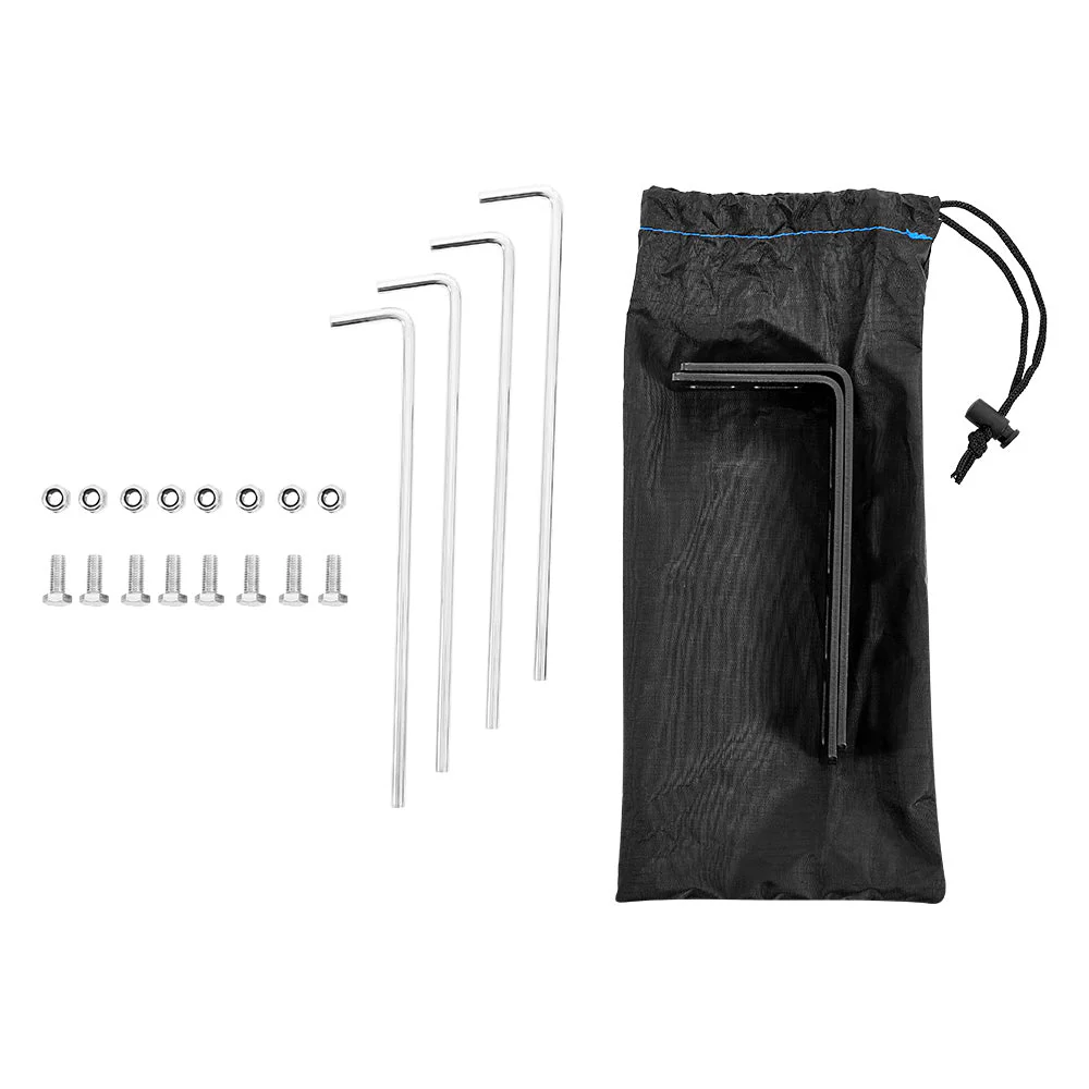 KickAss Premium Shower Awning - Black & Blue - Image 10