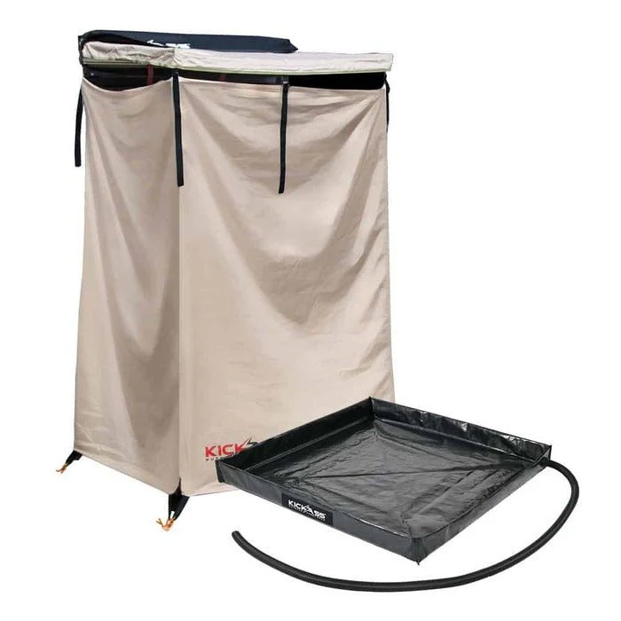 KickAss Premium Shower Tent Bundle with Roof & Base - Image 6
