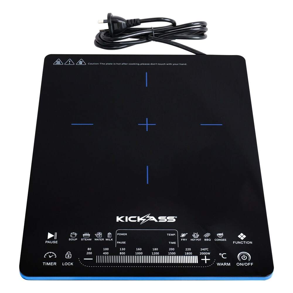 KickAss QuickFire Portable 2000W Induction Cooktop For Camping - Image 8