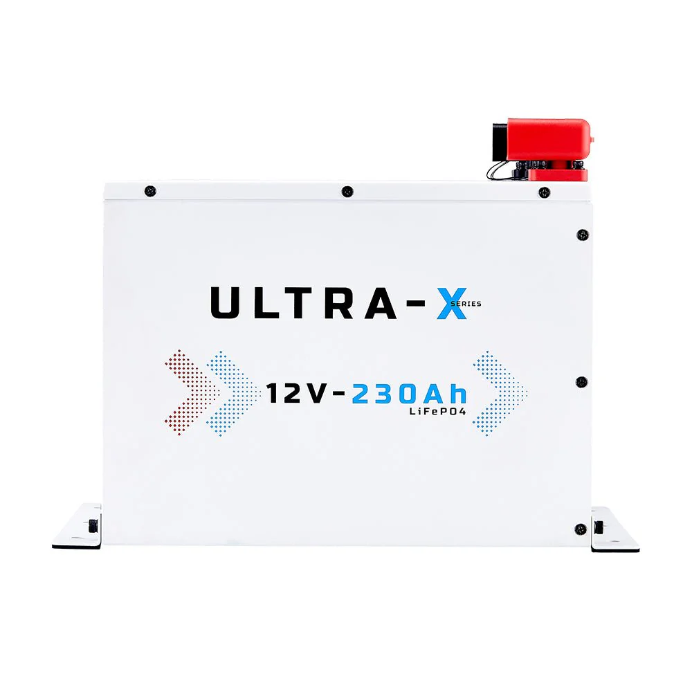 KickAss Smart 12V 230Ah Ultra-X Lithium Compact Deep Cycle Battery LiFePO4 - Arctic White - Image 5